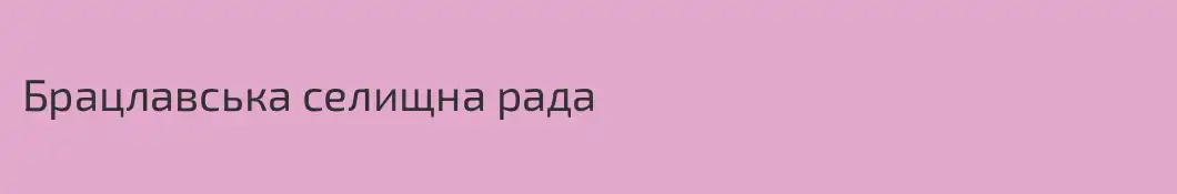 Брацлавська селищна рада